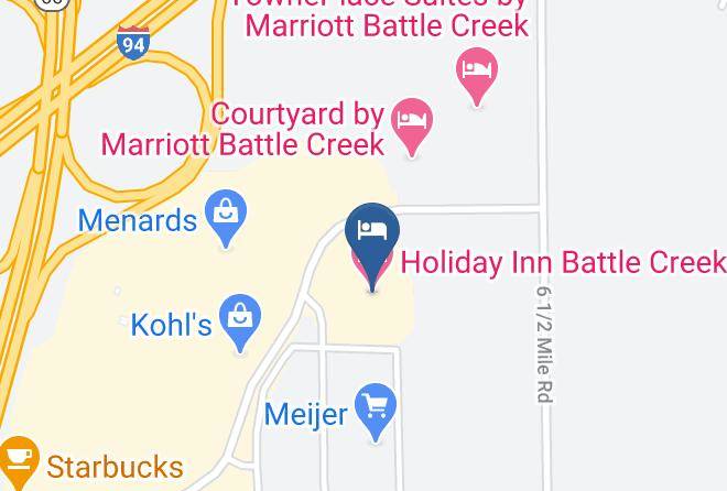 Calhoun County - Holiday Inn Battle Creek Maps