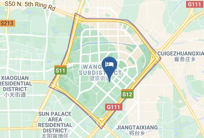 Holiday Inn Beijing Focus Square Map