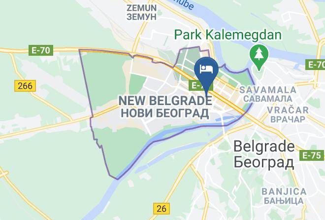 Belgrade City - Holiday Inn Belgrade Maps