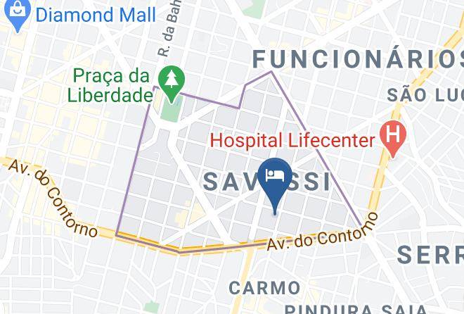 Belo Horizonte - Holiday Inn Belo Horizonte Savassi Maps