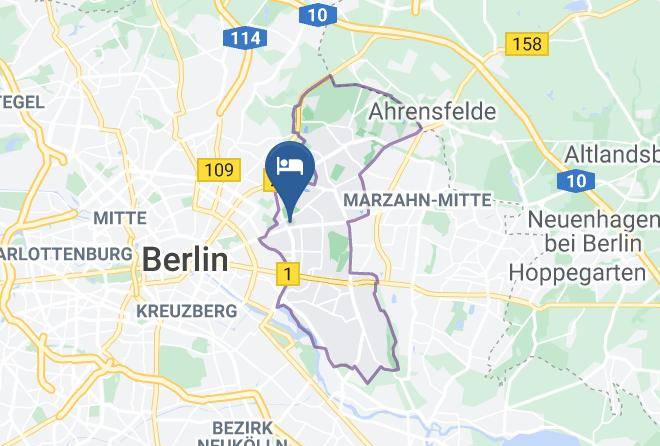 Stadt Berlin - Holiday Inn Berlin City East Landsberger Maps