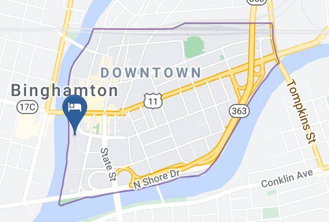 Broome - Holiday Inn Binghamton Downtown Maps
