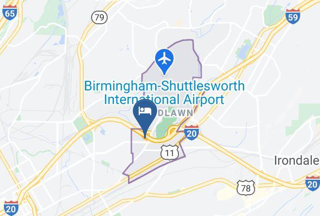 Jefferson - Holiday Inn Birmingham Airport Maps