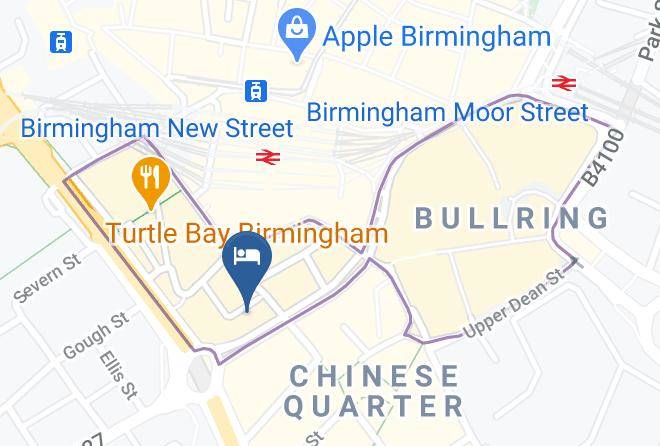 Birmingham - Holiday Inn Birmingham City Centre Maps