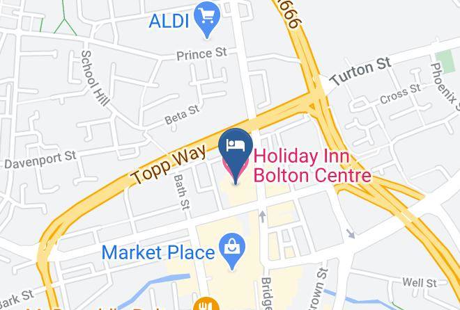 Greater Manchester - Holiday Inn Bolton Centre Maps