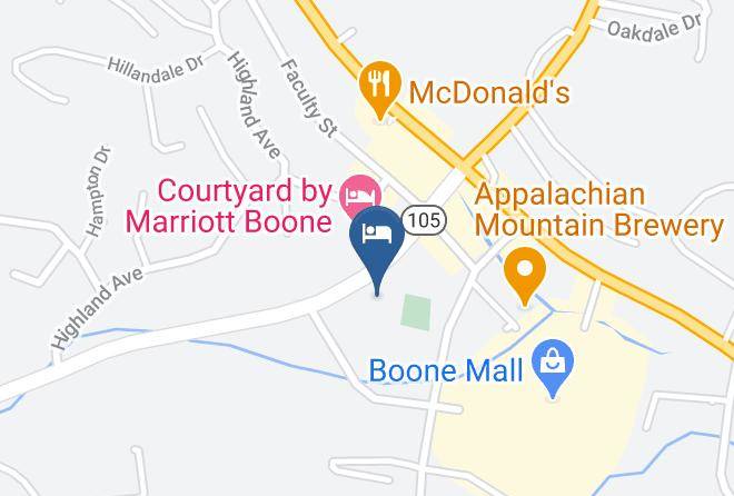 Watauga - Holiday Inn Boone University Area Maps