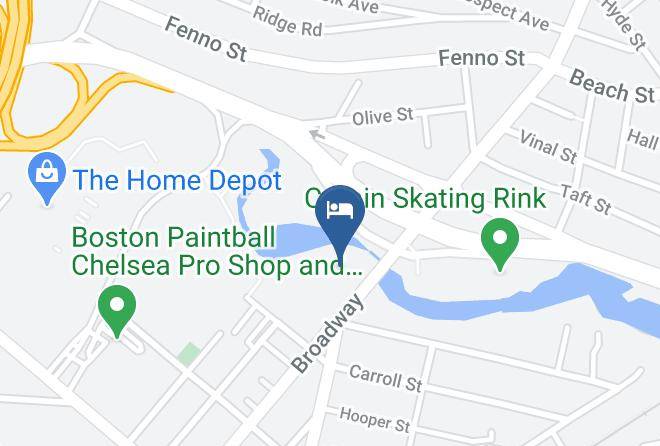 Holiday Inn Boston Logan Airport Chelsea Map