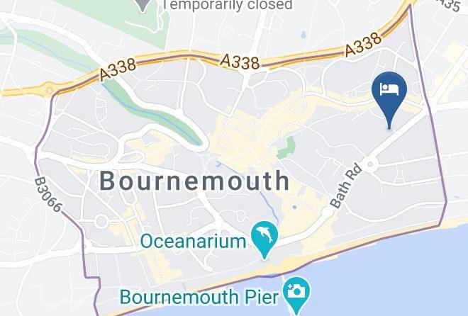 Bournemouth - Holiday Inn Bournemouth Maps