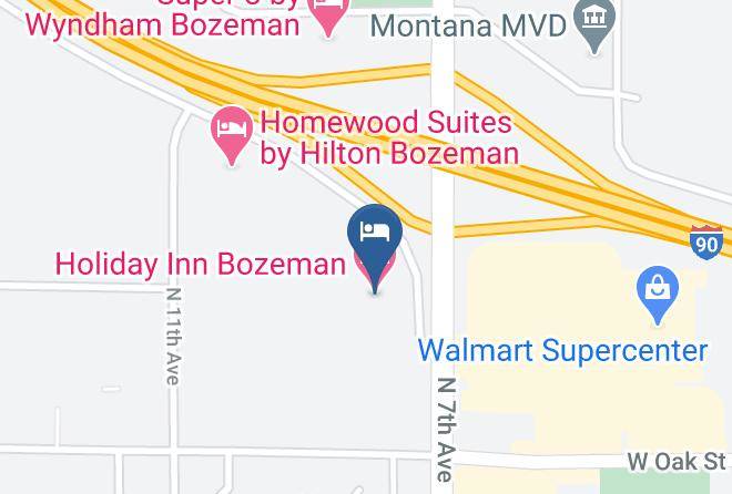 Gallatin - Holiday Inn Bozeman Maps