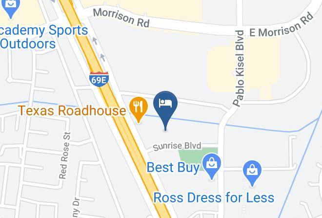 Cameron - Holiday Inn Brownsville Maps