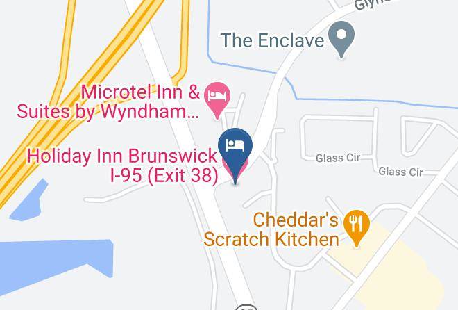 Holiday Inn Brunswick I 95 Map