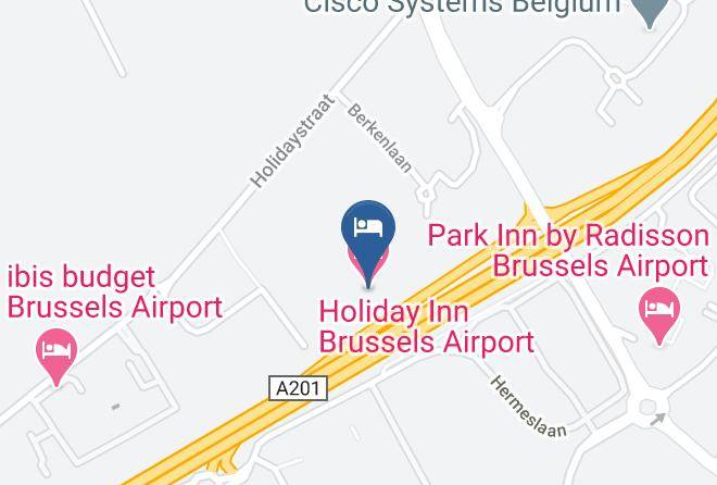 Flemish Brabant - Holiday Inn Brussels Airport Maps