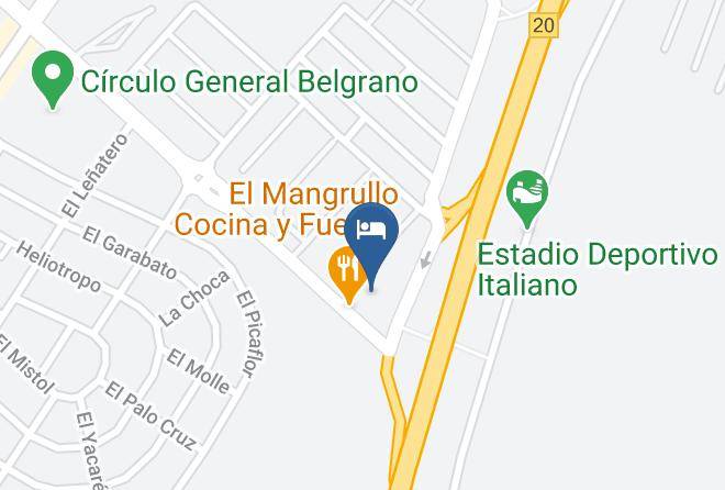 Ciudad General Belgrano - Hotel Holiday Inn Aeropuerto Ezeiza Maps