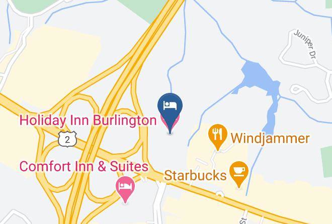 Chittenden - Holiday Inn Burlington Maps