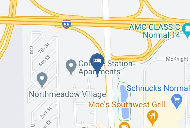Mclean - Holiday Inn Bloomington Normal Maps