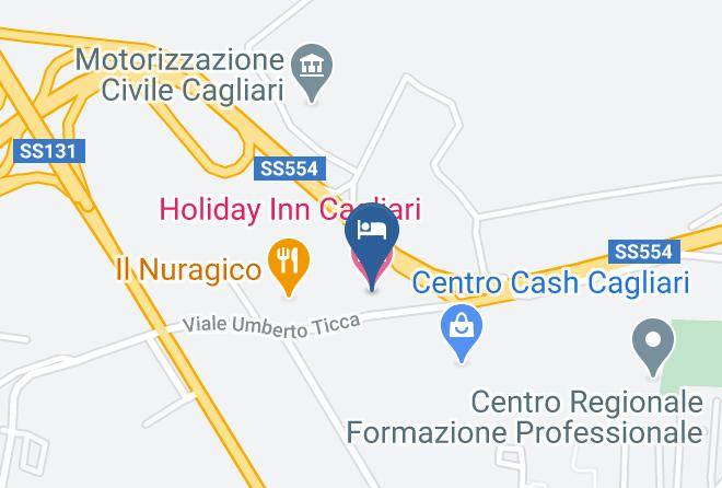 Cagliari - Holiday Inn Cagliari Maps
