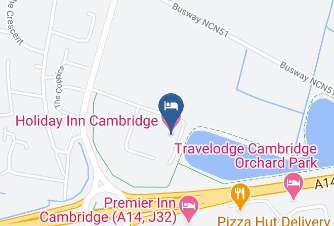Cambridgeshire - Holiday Inn Cambridge Maps