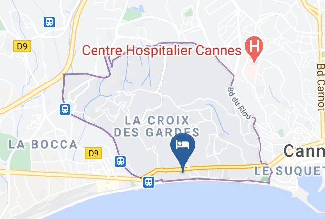 Maritime Alps - Luxotel Cannes Hotel Maps
