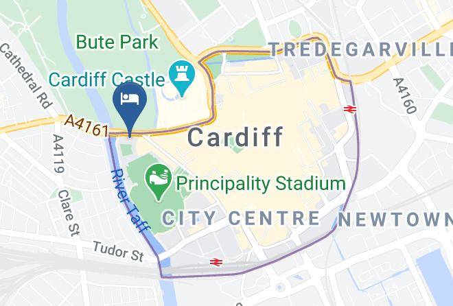 Cardiff - Holiday Inn Cardiff City Centre Maps
