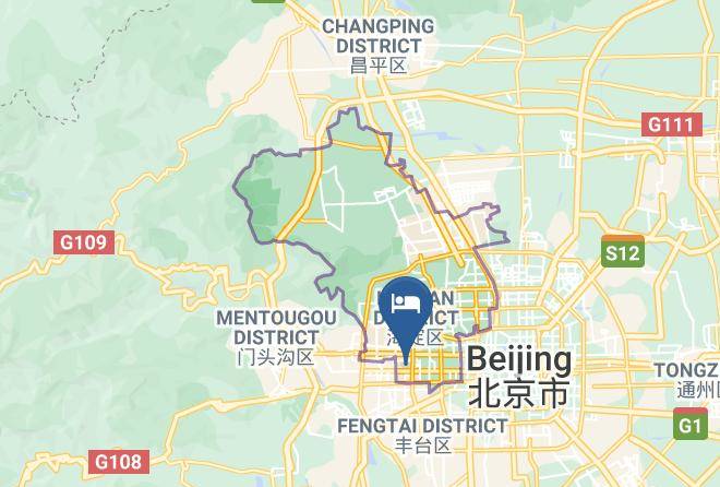 Haidian District - Holiday Inn Chang An West Beijing Maps