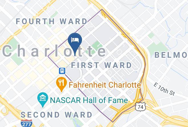 Mecklenburg - Holiday Inn Charlotte Center City Maps