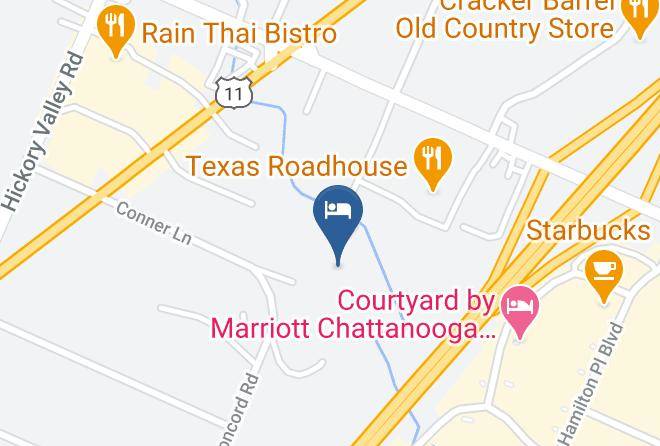 Hamilton - Holiday Inn Chattanooga Hamilton Place Maps