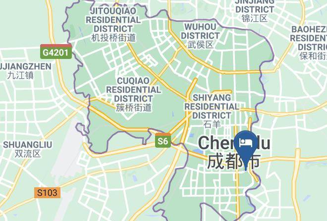 Chengdu - Holiday Inn Chengdu Century City Easttower Maps