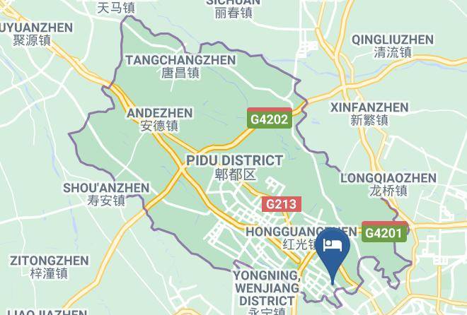 Chengdu - Holiday Inn Chengdu High Tech Center Maps