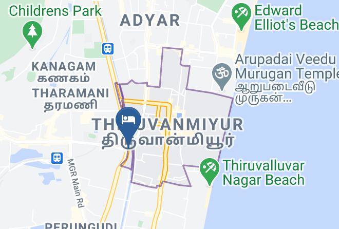 Chennai - Holiday Inn Chennai Omr It Expressway Maps