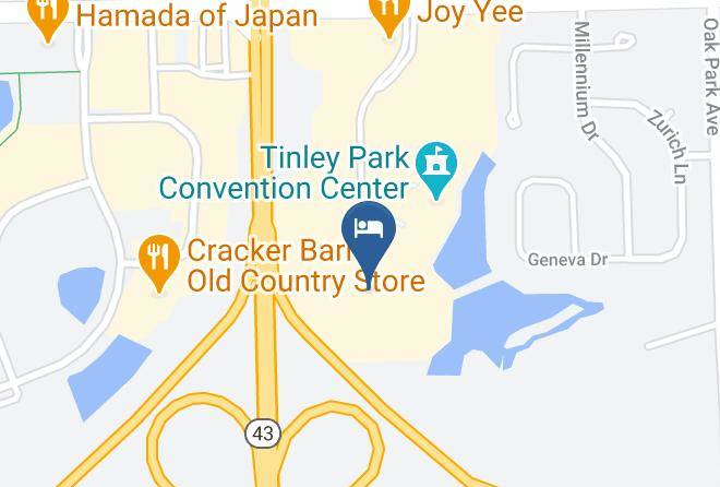 Cook - Holiday Inn Chicago Tinley Park Conv Ctr Maps