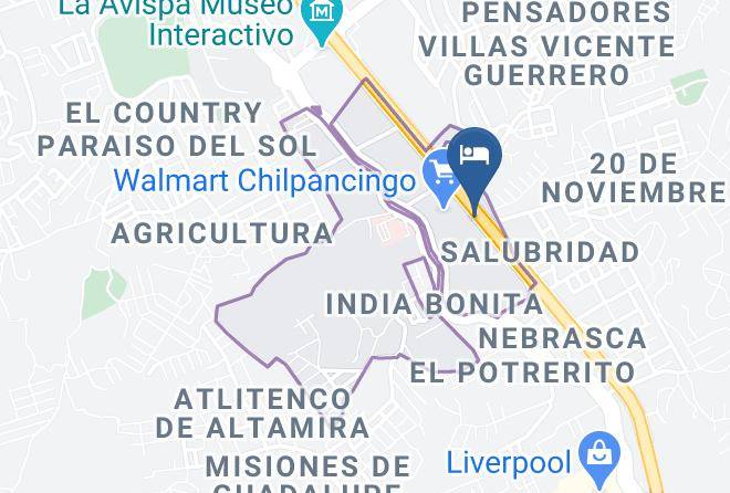 Chilpancingo De Los Bravo - Holiday Inn Chilpancingo Maps