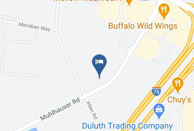 Holiday Inn Cincinnati N West Chester Map