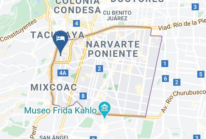 Benito Juarez - Holiday Inn Ciudad De Mexico Trade Center Maps