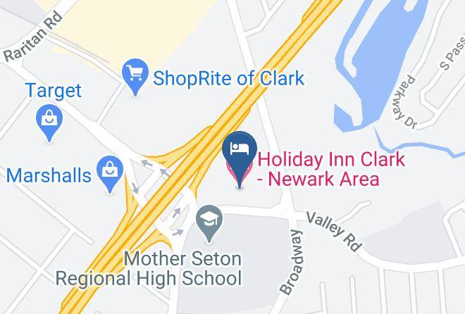 Union - Holiday Inn Clark Newark Area Maps