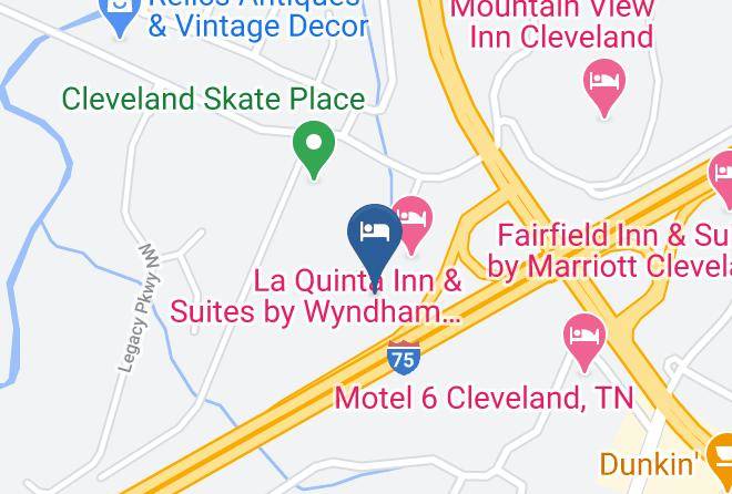Holiday Inn Cleveland Map