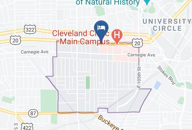 Cuyahoga - Holiday Inn Cleveland Clinic Maps