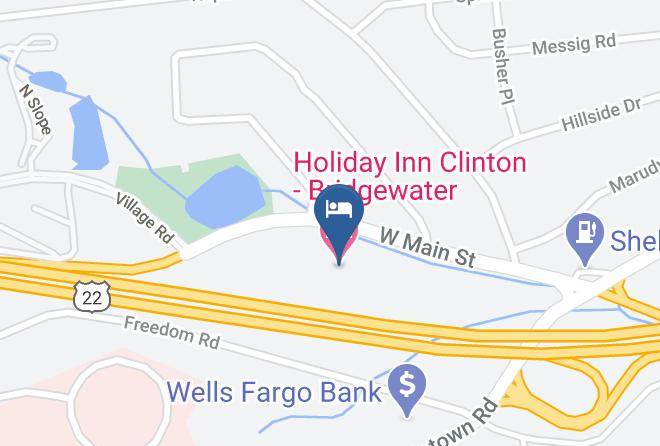 Hunterdon - Holiday Inn Clinton Bridgewater Maps