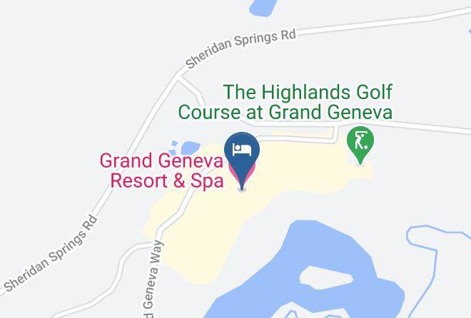 Walworth - Holiday Inn Club Vacations At Lake Geneva Resort Maps