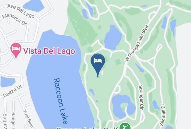 Orange - Holiday Inn Club Vacations At Orange Lake Resort Maps