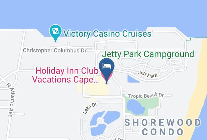 Brevard - Holiday Inn Club Vacations Cape Canaveral Beach Resort Maps