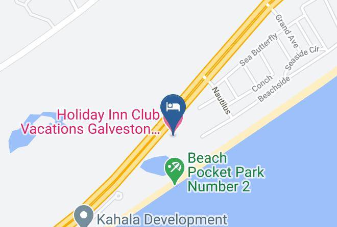 Galveston - Holiday Inn Club Vacations Galveston Beach Resort Maps
