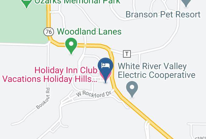 Taney - Holiday Inn Club Vacations Holiday Hills Resort Maps