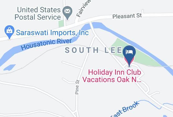 Holiday Inn Club Vacations Oak N' Spruce Resort Map