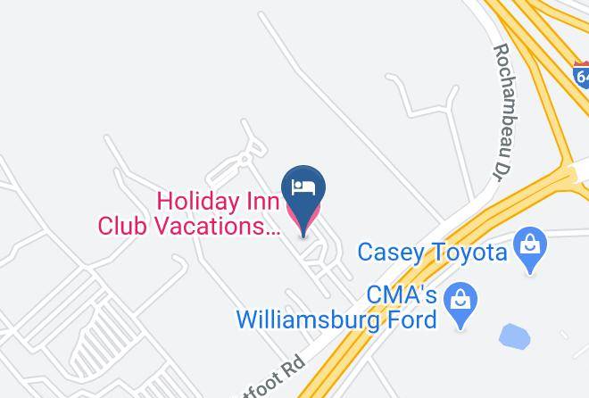 York - Holiday Inn Club Vacations Williamsburg Resort Maps