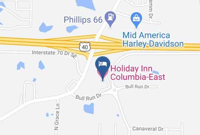 Boone - Holiday Inn Columbia East Maps