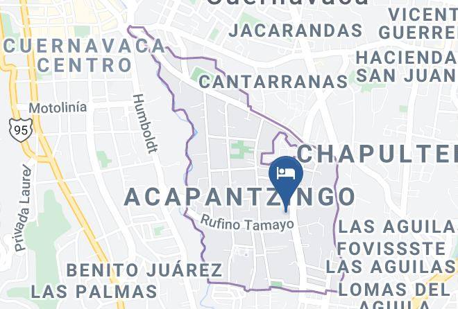 Cuernavaca - Holiday Inn Cuernavaca Maps