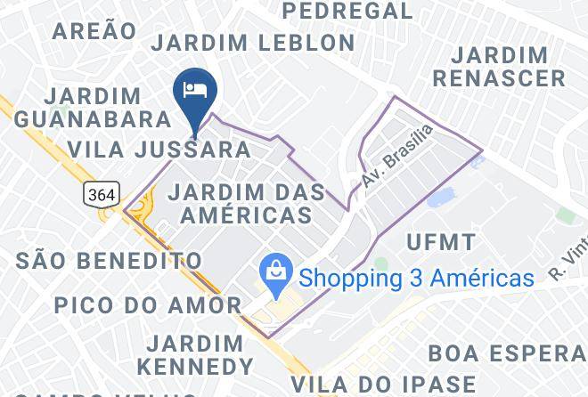 Cuiaba - Hotel Inter Cuiaba Maps