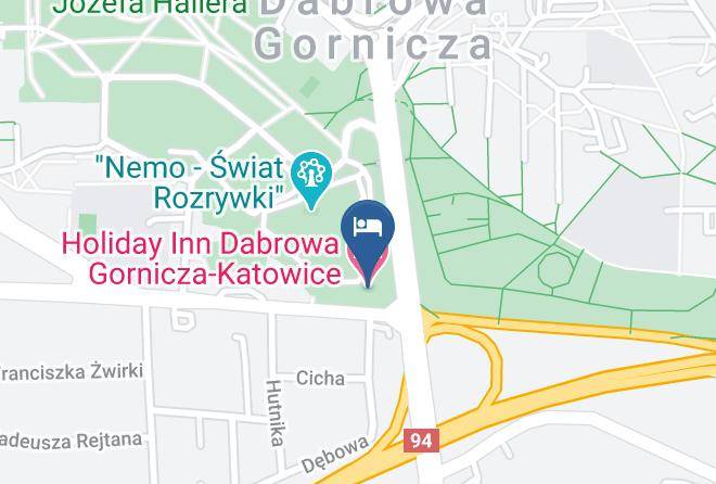 Holiday Inn Dabrowa Gornicza Map