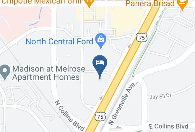 Dallas - Holiday Inn Dallas Richardson Maps