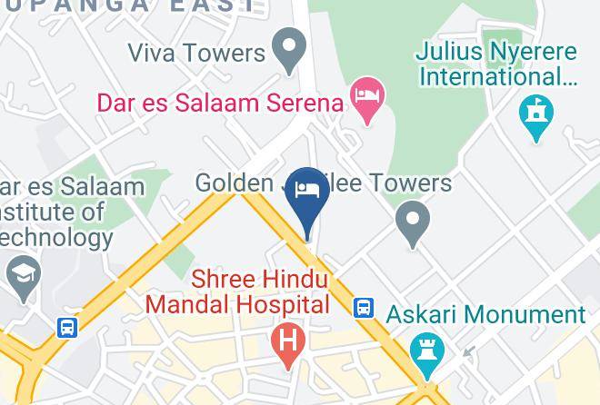 Kinondoni - Holiday Inn Dar Es Salaam Maps